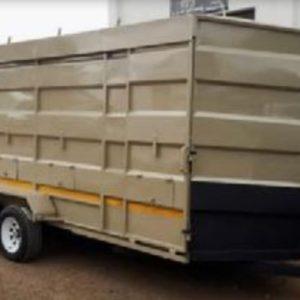 4 Compartment Wildlife Trailer